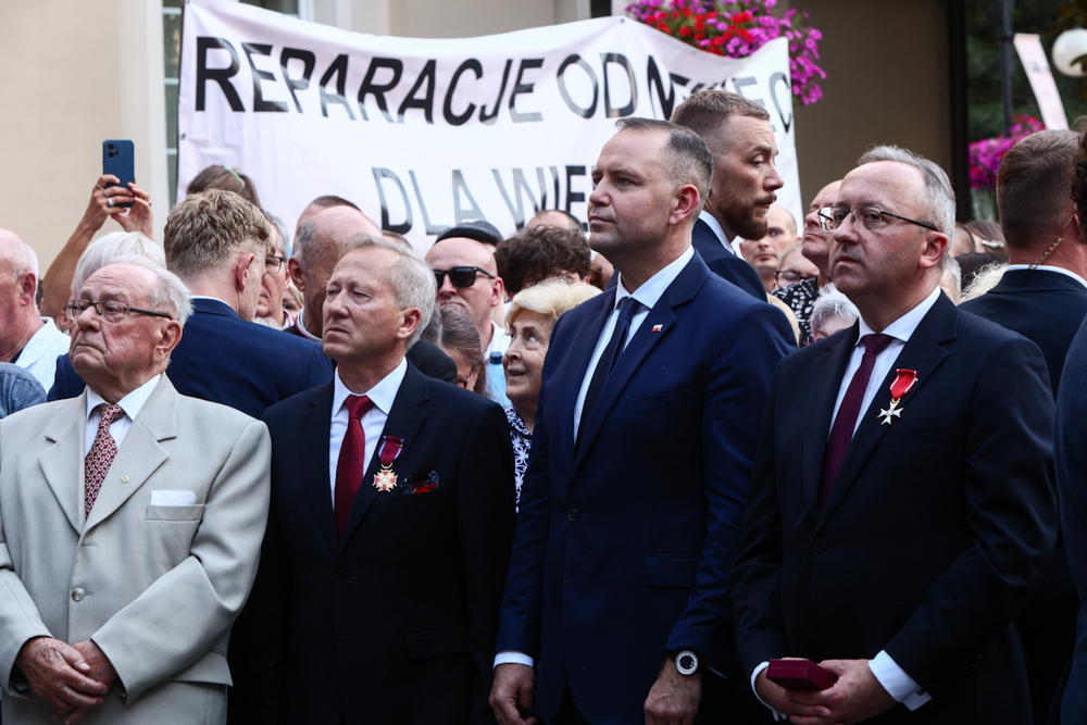 Obchody 86. rocznicy wybuchu II wojny światowej w Wieluniu – 1 września 2025. Fot. Sławek Kasper (IPN)