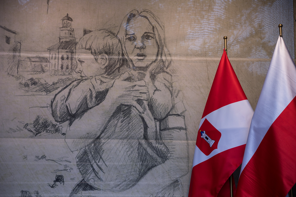 Obchody 86. rocznicy wybuchu II wojny światowej w Wieluniu – 1 września 2025. Fot. Sławek Kasper (IPN)