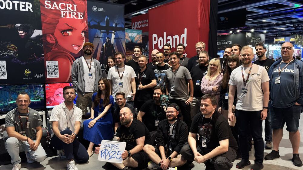 Biuro Nowych Technologii IPN na PAX West w Seattle – 29 sierpnia – 1 września 2025. Fot. Aleksander Kiryłów (IPN)