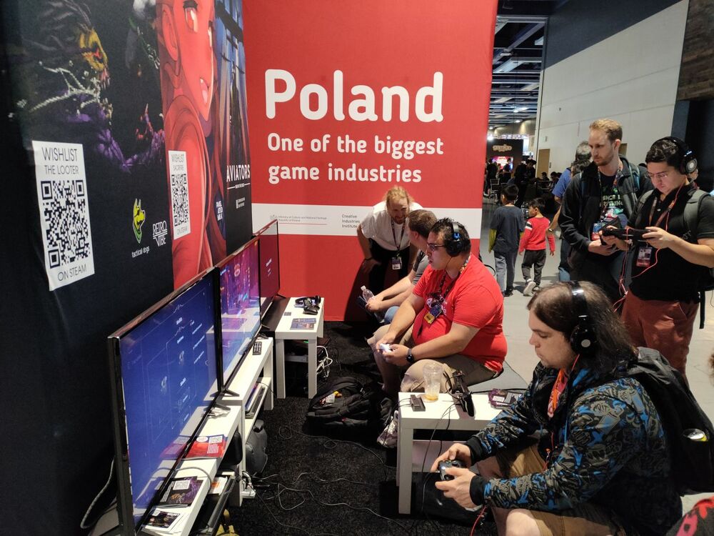 Biuro Nowych Technologii IPN na PAX West w Seattle – 29 sierpnia – 1 września 2025. Fot. Aleksander Kiryłów (IPN)