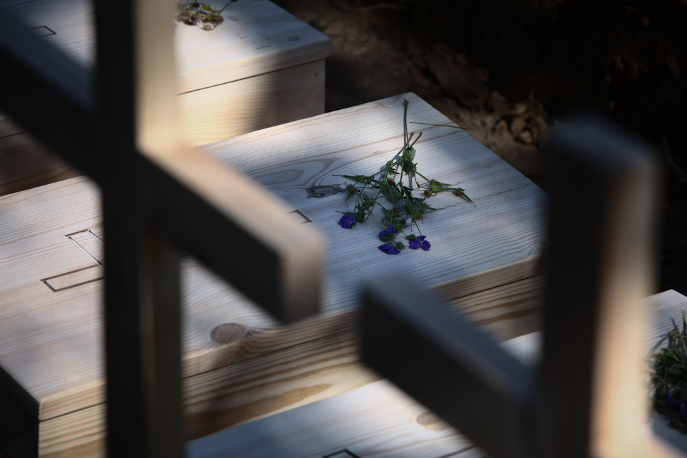 Pogrzeb ofiar Zbrodni Wołyńskiej – Puźniki (Ukraina), 6 września 2025. Fot. Sławek Kasper (IPN)