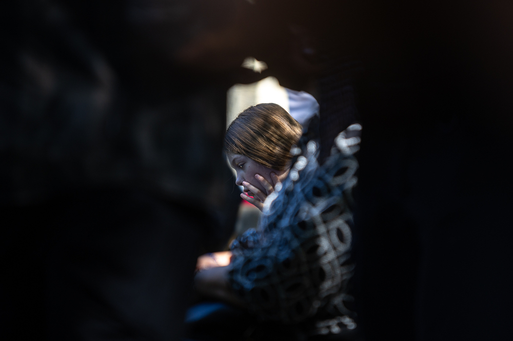 Pogrzeb ofiar Zbrodni Wołyńskiej – Puźniki (Ukraina), 6 września 2025. Fot. Sławek Kasper (IPN)