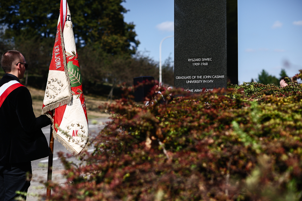 Rocznica samospalenia Ryszarda Siwca – Warszawa, 8 września 2025. Fot. Sławek Kasper (IPN)