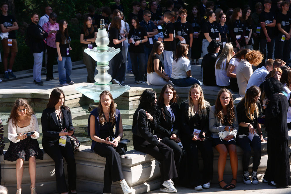 Laureaci konkursu „Silni Polską!” w Pałacu Prezydenckim – Warszawa, 10 września 2025. Fot. Sławek Kasper (IPN)