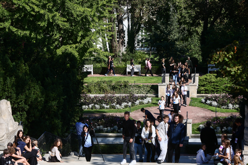 Laureaci konkursu „Silni Polską!” w Pałacu Prezydenckim – Warszawa, 10 września 2025. Fot. Sławek Kasper (IPN)