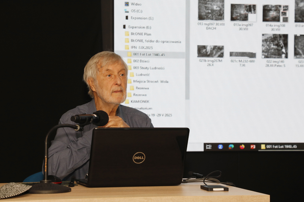 Spotkanie otwarte w ramach cyklu „Historia zapisana w fotografii” – „Ludność cywilna w Powstaniu Warszawskim” – Warszawa, 8 września 2025. Fot. Piotr Życieński (IPN)