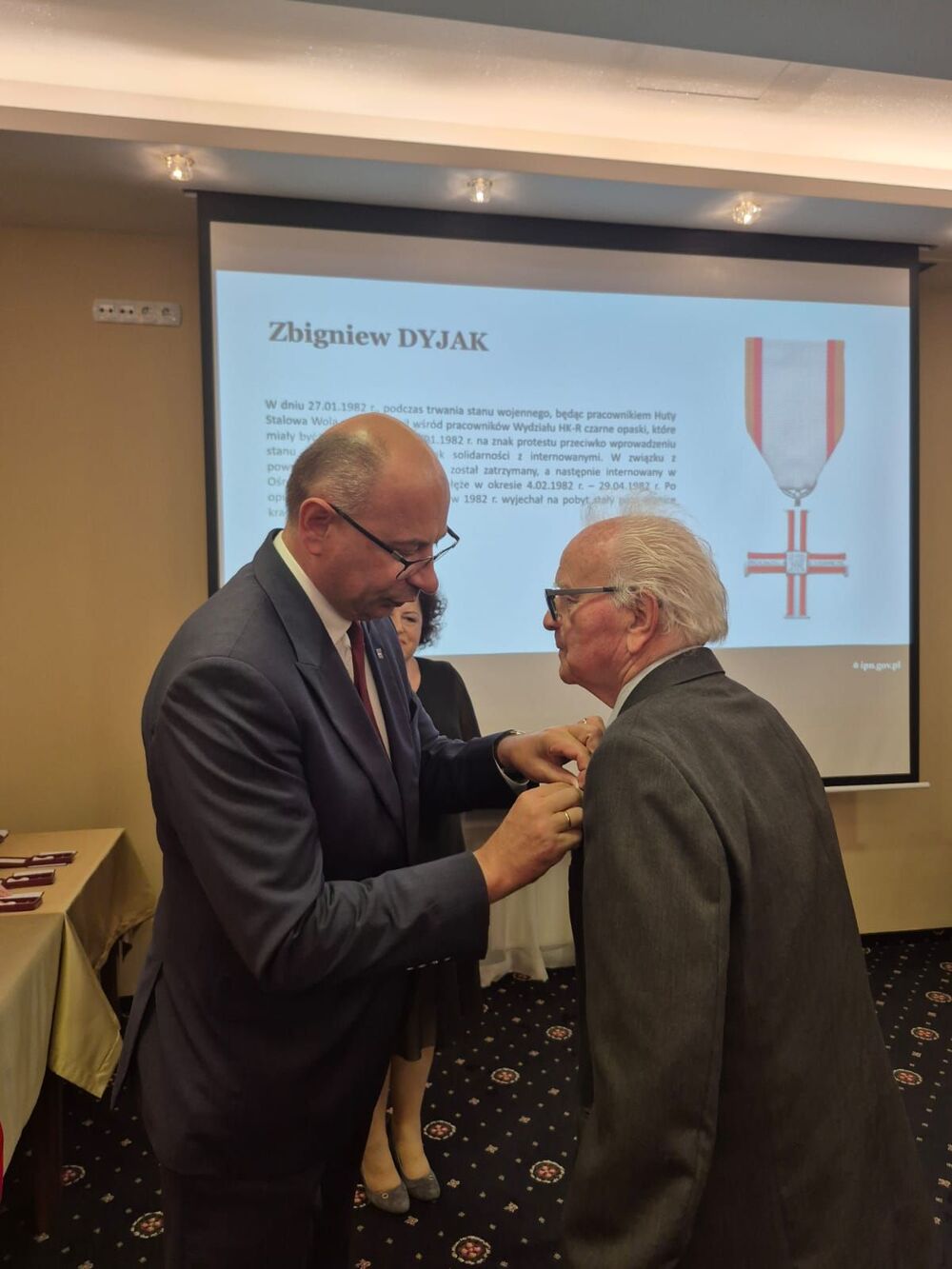 Uroczystość wręczenia Krzyży Wolności i Solidarności – Rzeszów, 11 września 2025. Fot. Katarzyna Gajda-Bator (IPN)