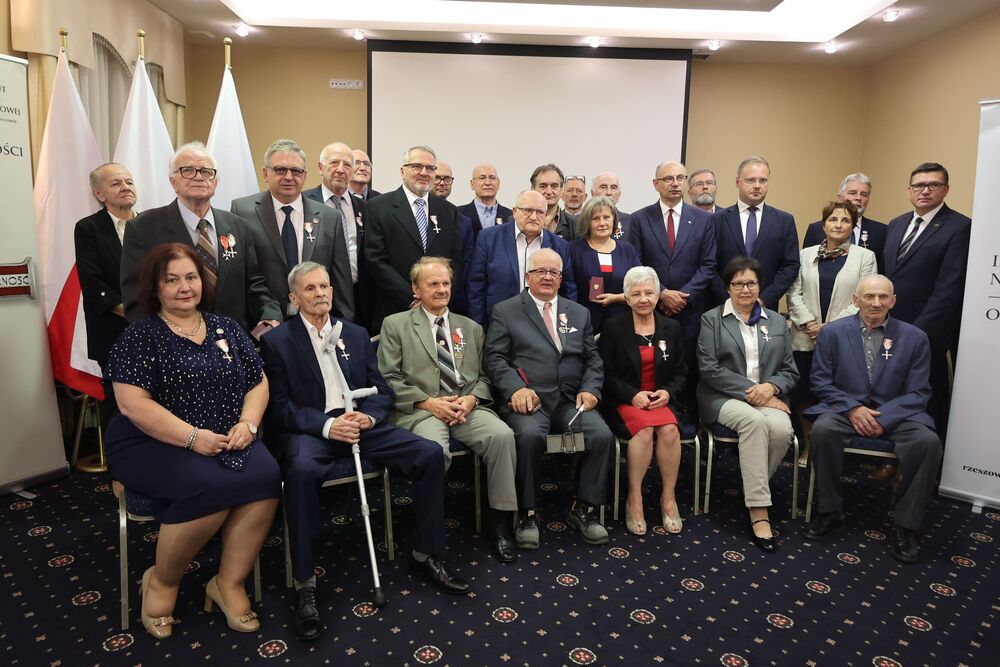 Uroczystość wręczenia Krzyży Wolności i Solidarności – Rzeszów, 11 września 2025. Fot. Katarzyna Gajda-Bator (IPN)