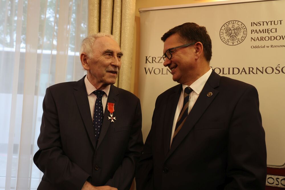 Uroczystość wręczenia Krzyży Wolności i Solidarności – Rzeszów, 11 września 2025. Fot. Katarzyna Gajda-Bator (IPN)