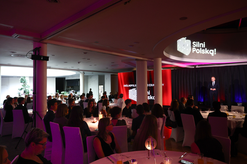 Finał pierwszej edycji ogólnopolskiego konkursu edukacyjnego „Silni Polską!”- Warszawa, 12 września 2025r. Fot. Sławek Kasper (IPN)