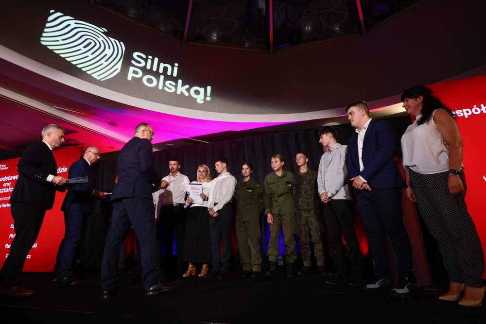 Finał pierwszej edycji ogólnopolskiego konkursu edukacyjnego „Silni Polską!”- Warszawa, 12 września 2025r. Fot. Sławek Kasper (IPN)
