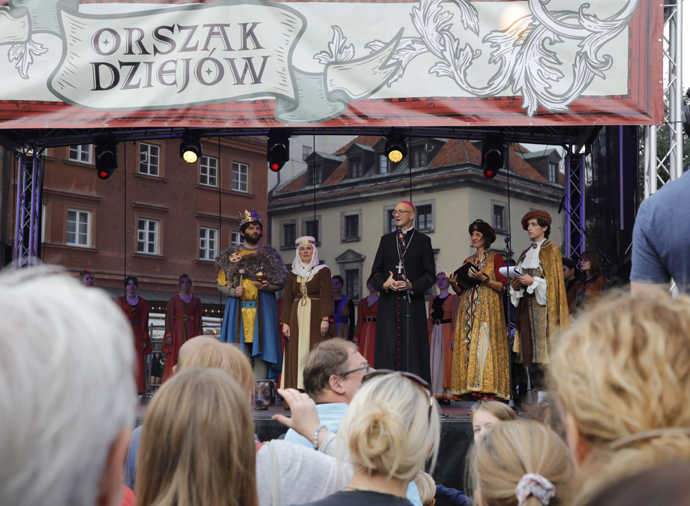 Ulicami Warszawy przeszedł V Orszak Dziejów. Fot. Piotr Życieński (IPN)