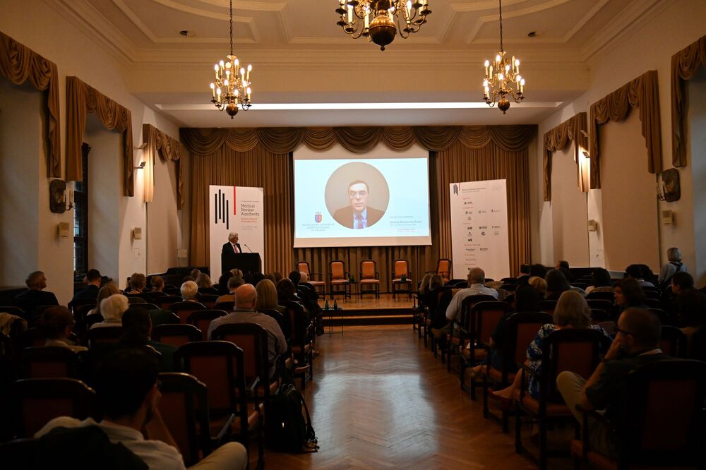 IPN wśród organizatorów międzynarodowej konferencji „Medycyna za drutem kolczastym” – Kraków, 16 września 2025. Fot. Janusz Ślęzak (IPN)