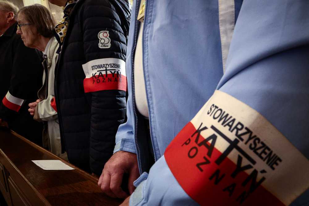 Ceremonia pogrzebowa szczątków Ofiar Zbrodni Katyńskiej – Warszawa, 17 września 2025. Fot. Sławek Kasper (IPN)