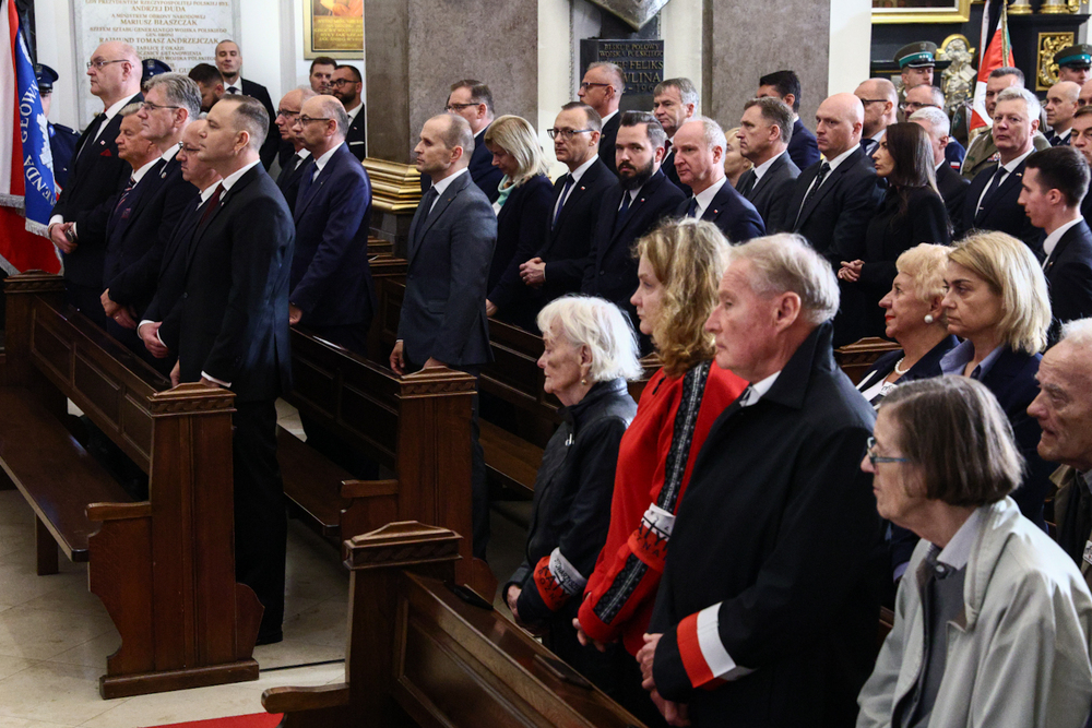 Ceremonia pogrzebowa szczątków Ofiar Zbrodni Katyńskiej – Warszawa, 17 września 2025. Fot. Sławek Kasper (IPN)