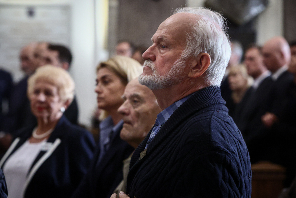 Ceremonia pogrzebowa szczątków Ofiar Zbrodni Katyńskiej – Warszawa, 17 września 2025. Fot. Sławek Kasper (IPN)