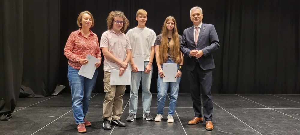 Rozdano dyplomy laureatom konkursu „Kresy – polskie ziemie wschodnie w XX wieku” – 18 września 2025. Fot. Karol Litwin (IPN)