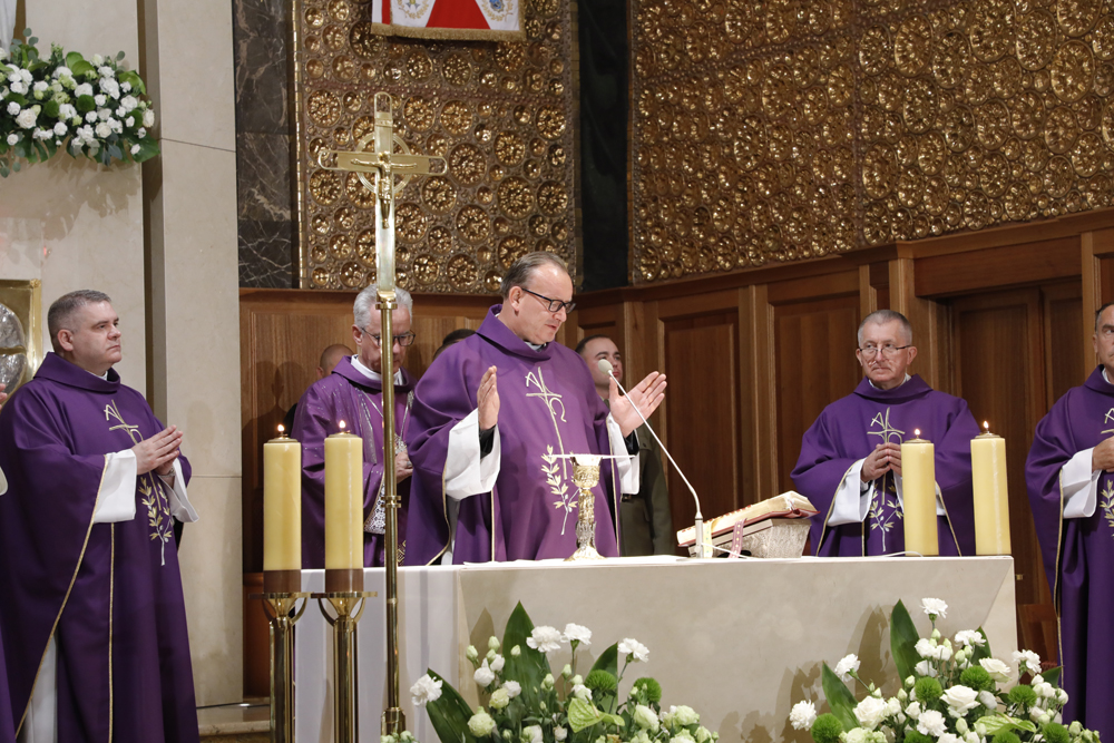 Ceremonia pogrzebowa szczątków Ofiar Zbrodni Katyńskiej – Warszawa, 17 września 2025. Fot. Piotr Życieński (IPN)