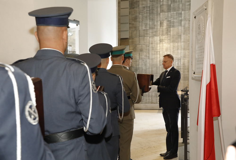 Ceremonia pogrzebowa szczątków Ofiar Zbrodni Katyńskiej – Warszawa, 17 września 2025. Fot. Piotr Życieński (IPN)