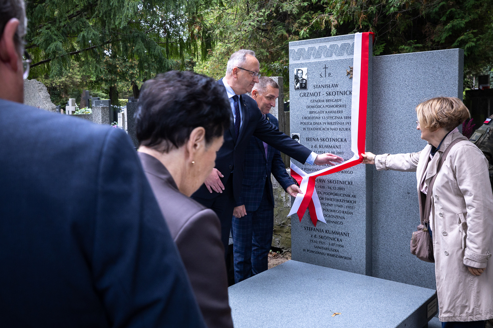 Uroczystości upamiętniające gen. bryg. Stanisława Grzmota-Skotnickiego – Warszawa, 19 września 2025. Fot. Sławek Kasper (IPN)