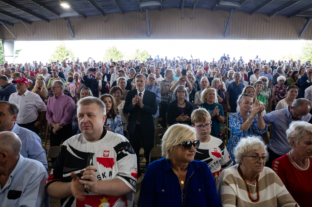 Uroczystości w Narodowym Sanktuarium Matki Bożej Częstochowskiej – Doylestown, 21 września 2025. Fot. Sławek Kasper (IPN)