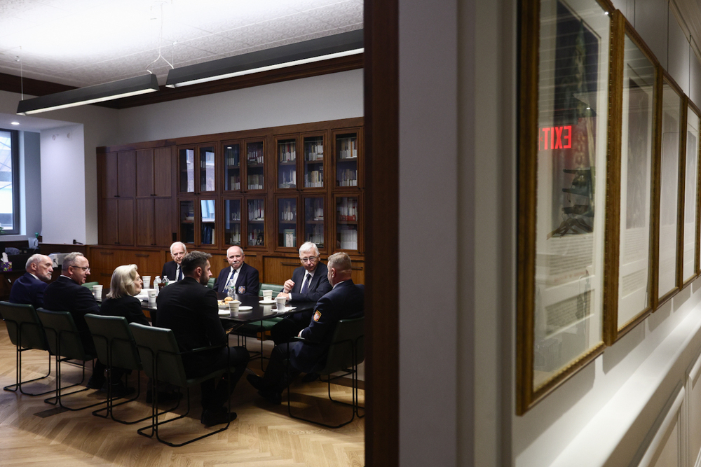 Wizyta dr. hab. Karola Polejowskiego, zastępcy prezesa Instytutu Pamięci Narodowej w Nowym Jorku – 22 września 2025. Fot. Sławek Kasper (IPN)