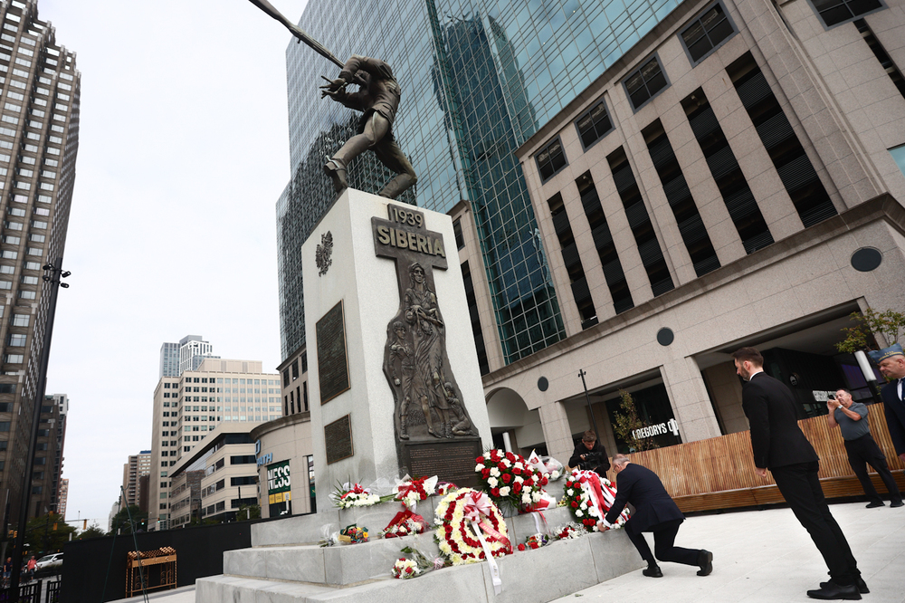 Wizyta dr. hab. Karola Polejowskiego, zastępcy prezesa Instytutu Pamięci Narodowej w Nowym Jorku – 22 września 2025. Fot. Sławek Kasper (IPN)