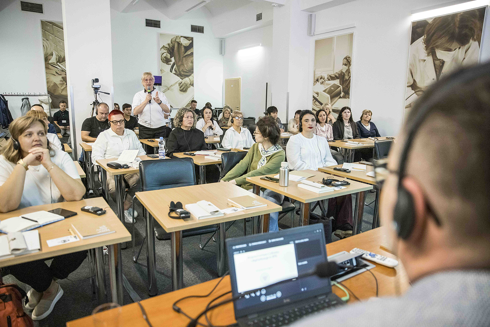 Digitalizacja, cyfrowe przechowywanie i reagowanie w sytuacjach kryzysowych w odniesieniu do zagrożonych zbiorów archiwalnych – Warszawa, 16–19 września 2025. Fot. IPN