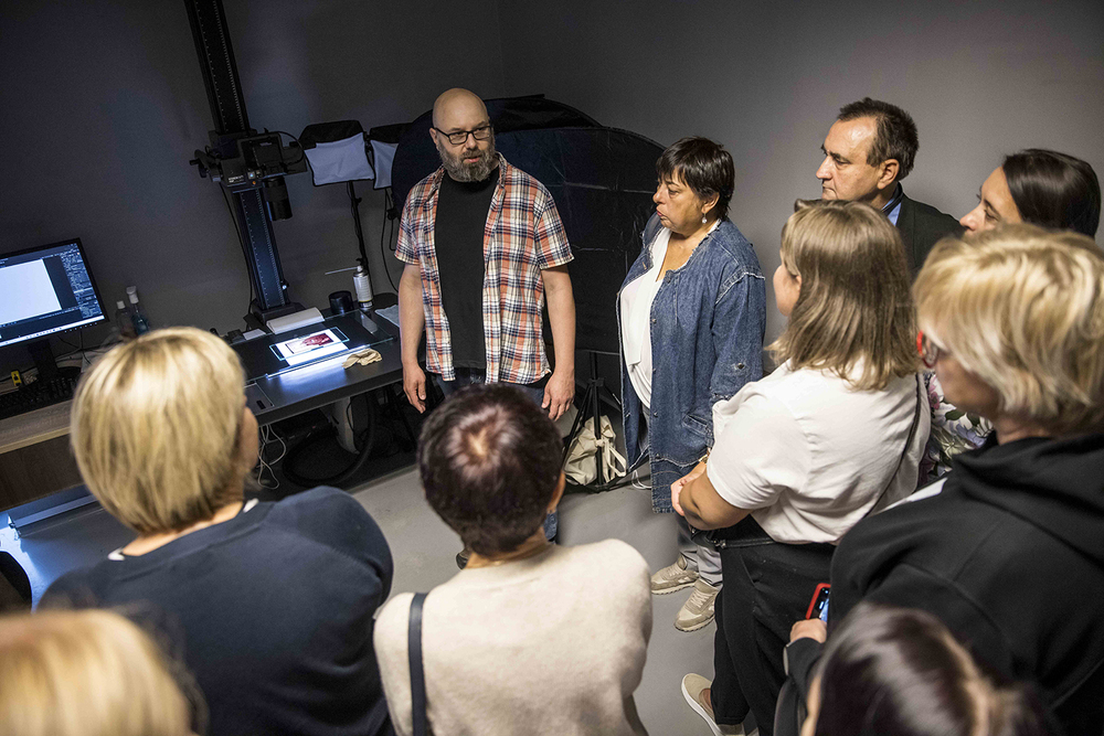 Digitalizacja, cyfrowe przechowywanie i reagowanie w sytuacjach kryzysowych w odniesieniu do zagrożonych zbiorów archiwalnych – Warszawa, 16–19 września 2025. Fot. IPN