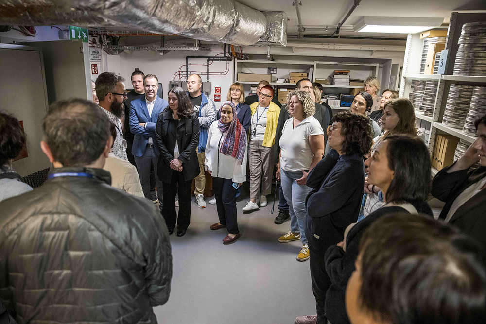 Digitalizacja, cyfrowe przechowywanie i reagowanie w sytuacjach kryzysowych w odniesieniu do zagrożonych zbiorów archiwalnych – Warszawa, 16–19 września 2025. Fot. IPN