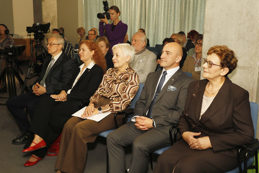 IX Ogólnopolska Konferencja Archiwistów i Historyków „Educare necesse est… – Od polis do megalopolis. Miasto i jego mieszkańcy w dokumencie, historiografii i dydaktyce od starożytności do końca XX w.” – Warszawa, 23 września 2025. Fot. Piotr Życieński (IPN)