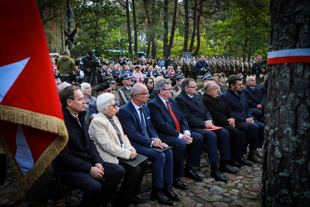Uroczystości upamiętniające ofiary zbrodni ponarskiej – Ponary, 24 września 2025. Fot. Paula Prudziłowicz (IPN)