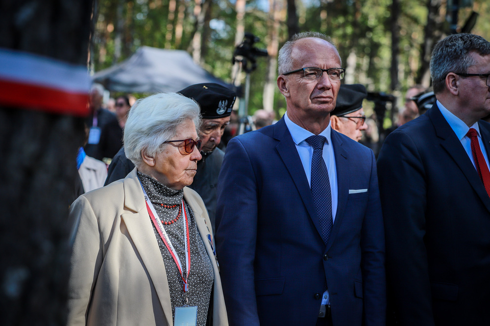 Uroczystości upamiętniające ofiary zbrodni ponarskiej – Ponary, 24 września 2025. Fot. Paula Prudziłowicz (IPN)