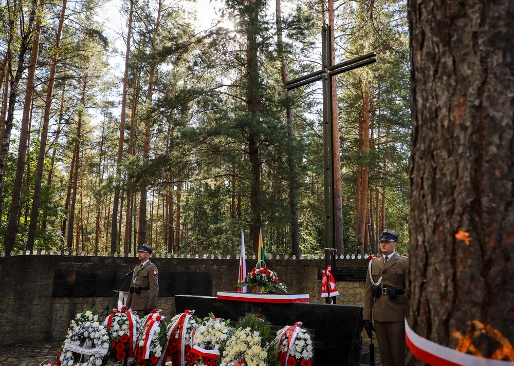 Uroczystości upamiętniające ofiary zbrodni ponarskiej – Ponary, 24 września 2025. Fot. Paula Prudziłowicz (IPN)