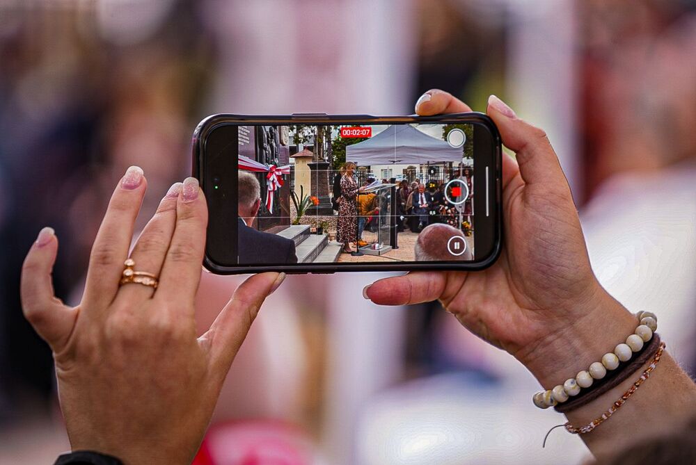 Uroczystość odsłonięcia pomnika polskich uchodźców w Oudtshoorn (RPA) – 24 września 2025. Fot. Mateusz Niegowski (IPN)