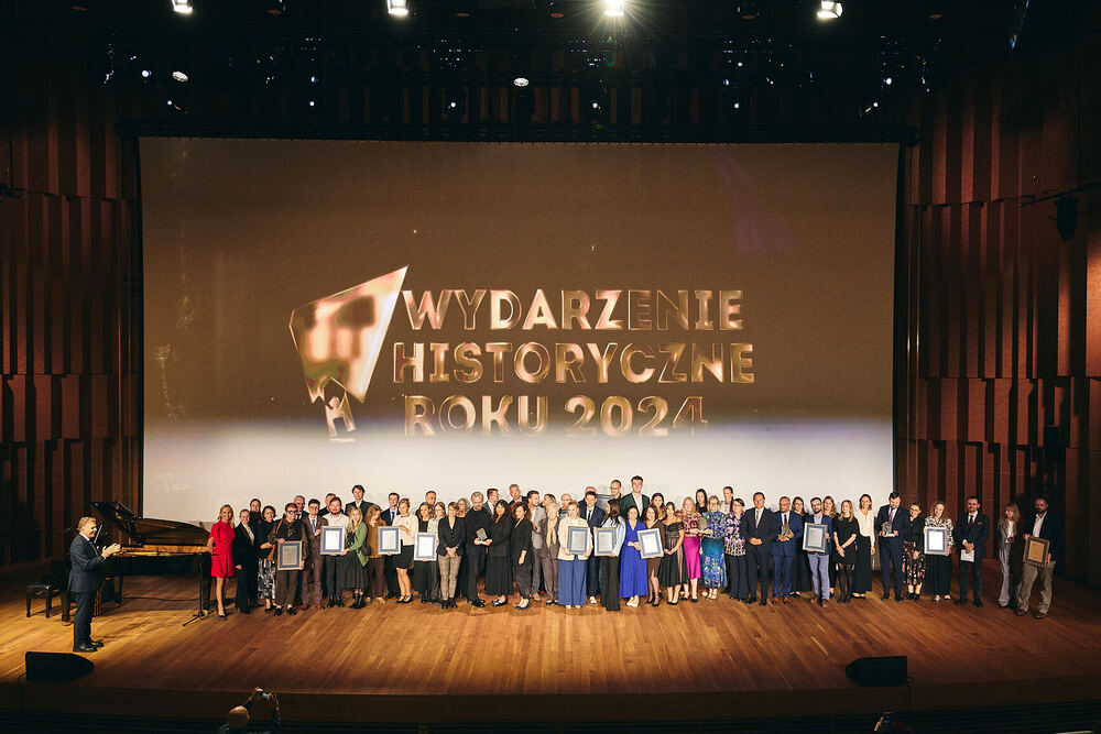 Biuro Nowych Technologii IPN wśród finalistów plebiscytu „Wydarzenie Historyczne Roku” – Warszawa, 25 września 2025. Fot. Maciej Coch (MHP)