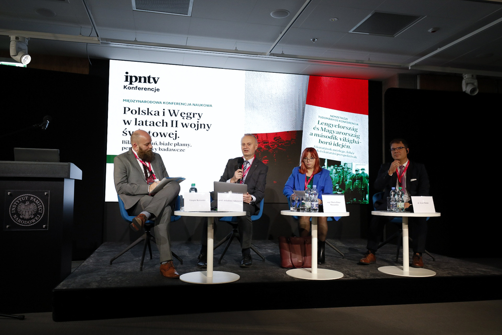 Międzynarodowa konferencja naukowa „Polska i Węgry w latach II wojny światowej. Bilans badań, białe plamy, perspektywy badawcze” – Warszawa, 25 września 2025. Fot. Krzysztof Kapłon (IPN)