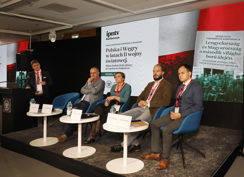Międzynarodowa konferencja naukowa „Polska i Węgry w latach II wojny światowej. Bilans badań, białe plamy, perspektywy badawcze” – Warszawa, 25 września 2025. Fot. Piotr Życieński (IPN)