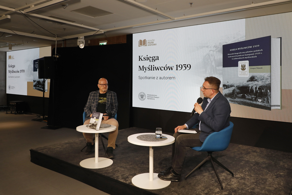 Spotkanie z cyklu „Książki Pełne Historii” – Warszawa, 24 września 2025. Fot. Piotr Życieński (IPN)