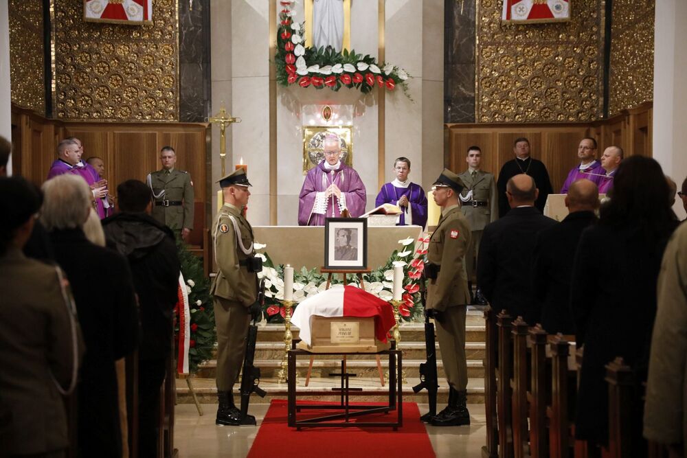 Uroczystości pogrzebowe Sergiusza Piaseckiego – 29 września 2025. Fot. Krzysztof Kapłon (IPN)