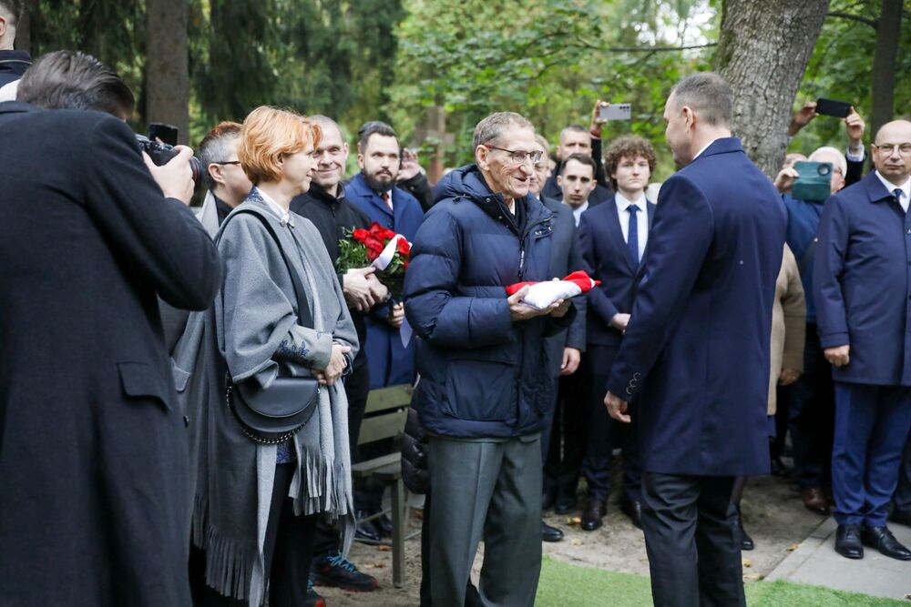 Uroczystości pogrzebowe Sergiusza Piaseckiego – 29 września 2025. Fot. Krzysztof Kapłon (IPN)