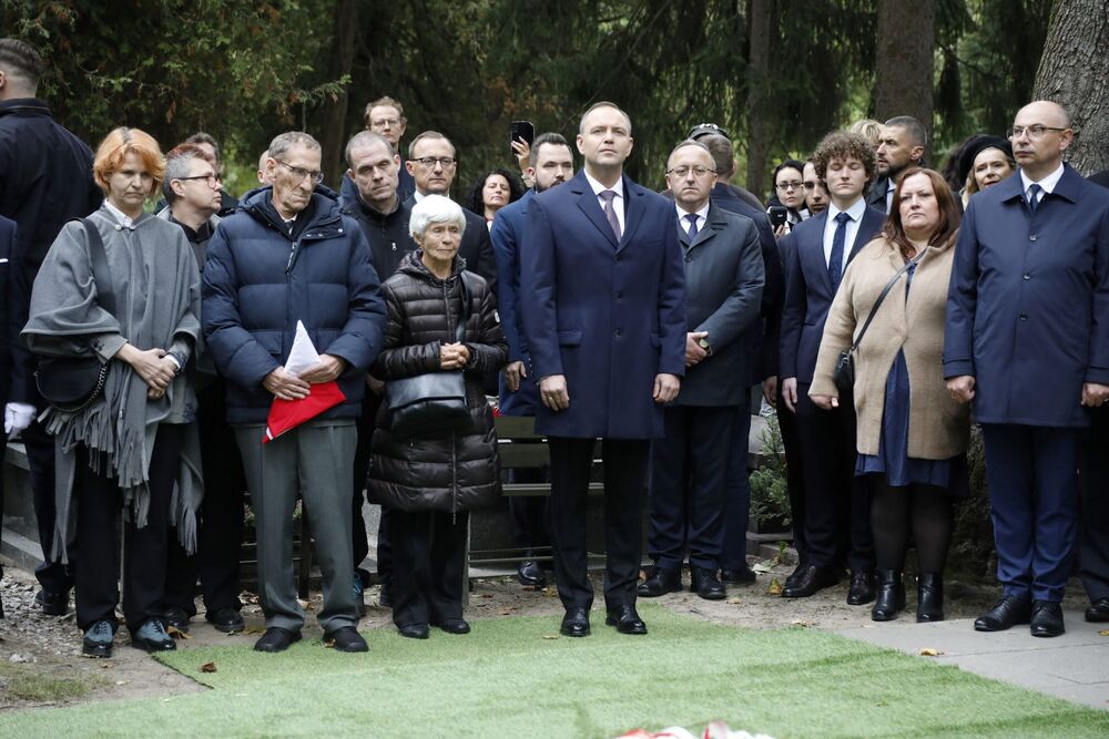 Uroczystości pogrzebowe Sergiusza Piaseckiego – 29 września 2025. Fot. Krzysztof Kapłon (IPN)