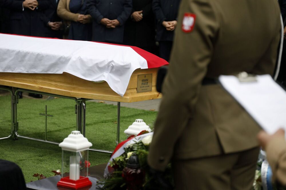 Uroczystości pogrzebowe Sergiusza Piaseckiego – 29 września 2025. Fot. Krzysztof Kapłon (IPN)