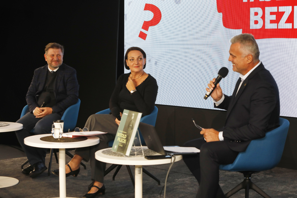 Spotkanie z cyklu „Tajemnice bezpieki” – Warszawa, 29 września 2025. Fot. Piotr Życieński (IPN)