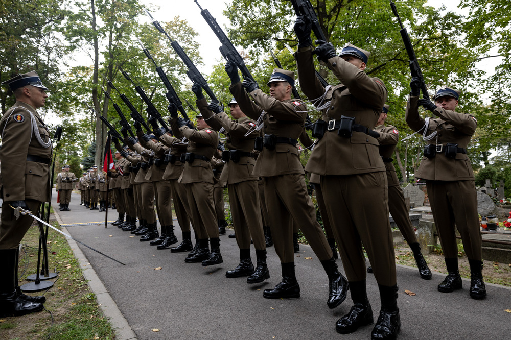 Uroczystości pogrzebowe Sergiusza Piaseckiego – 29 września 2025. Fot. Roman Jocher
