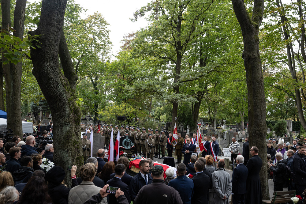 Uroczystości pogrzebowe Sergiusza Piaseckiego – 29 września 2025. Fot. Roman Jocher