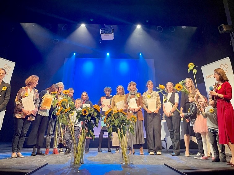 Wyróżnienie dla Centralnego Przystanku Historia – Nagroda „Słoneczniki 2025” – Warszawa, 29 września 2025. Fot. Marta Tatarczuk (IPN)