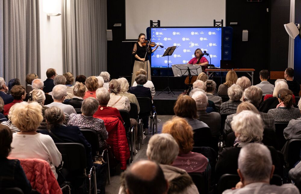 Inauguracja roku akademickiego Instytutu Trzeciego Wieku – Warszawa, 1 października 2025. Fot. Łukasz Kustrzyński (IPN)