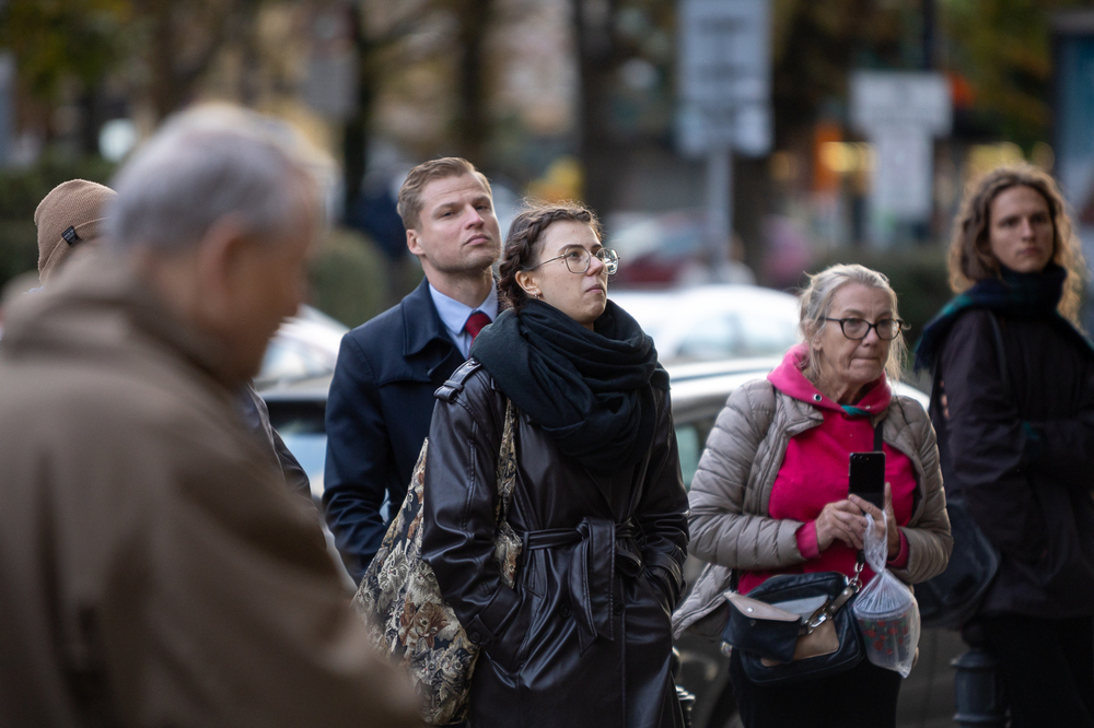 Zabili tamtą Warszawę – spacer śladami niemieckich zbrodni na cywilach w Powstaniu Warszawskim – 1 października 2025. Fot. Sławek Kasper (IPN)
