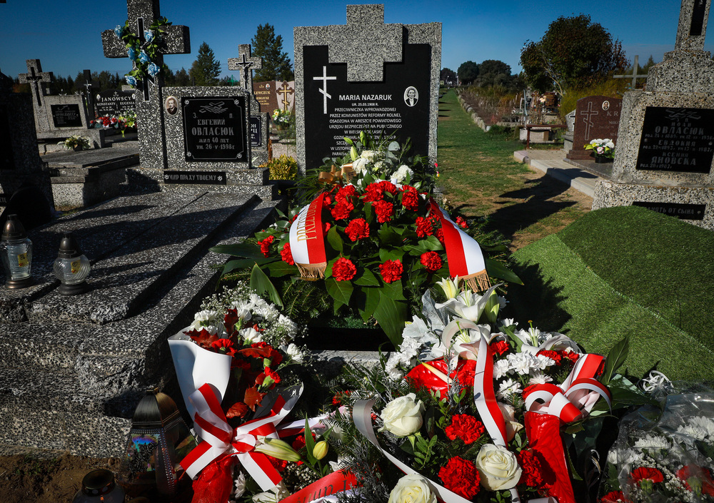 Uroczystości pogrzebowe śp. Marii Nazaruk – Dubiny, 7 października 2025. Fot. Paula Prudziłowicz (IPN)